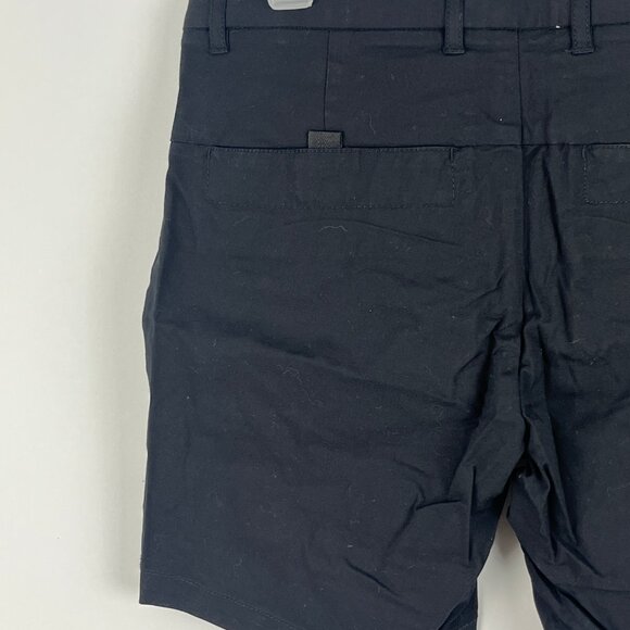 Devred Chino Shorts Waist 30in Inseam 7in Rise 9.5in Black Cotton Spandex Polyam - Picture 6 of 7